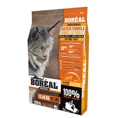보레알 캣 오리지널 그레인프리 치킨 5.44kg + 보레알캔 80g, 단품