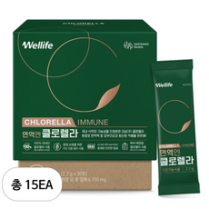 대상웰라이프 면역엔 클로렐라 30p, 81g, 15개