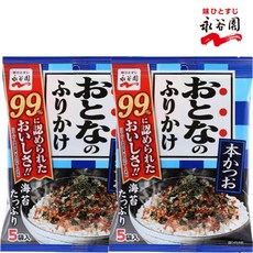 나가타니엔 오토나노 후리가케 가다랑어맛, 12.5g, 2개