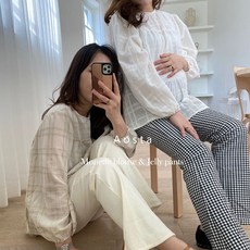 아오스타 모네뜨블라우스 유아동블라우스 맘커플블라우스