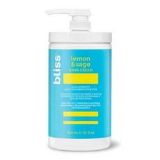 핸드풋 Bliss Lemon Sage Hand Cream Deeply Nourishing and Fast-Absorbing Hand Lotion and Cuticle C, 상세 설명 참조0, 상세 설명 참조0