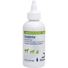 데크라 귀세정제 귀청소 TrizEDTA Aqueous Flush 118ml 4oz, 1개