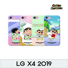 123 살구슈퍼 / LG X4 2019 짱구 카툰 슬림케이스 X420 전기종대응 캐릭터케이스 BAR형