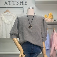 애티쉬 NC야탑점 지지미 로맨틱 퍼프 블라우스 ABS1R081