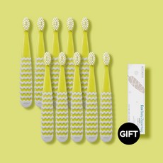 마더케이 케이맘우리아기 위생케어시작, 1세트, 키즈칫솔2단계(10P)+지퍼백S증정_ 칫솔(캔디핑크)