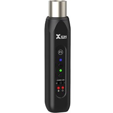  Xvive XLR 송신기 및 수신기 U3C 콘덴서 마이크 무선 시스템 48V/12V 팬텀 전원, P3 Bluethooth Receiver 