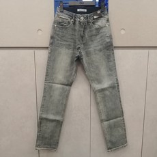 겟유즈드 GU# 남성 겨울 기모 연청 캣브러쉬 일자슬림핏 스판 청바지