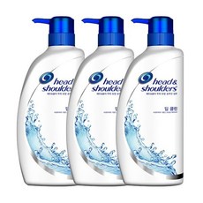 헤드앤숄더 딥클린 샴푸 850ml x 3개, 딥클린프레쉬샴푸