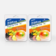 킬파프 초파리 트랩 날파리 날벌레 퇴치 유인제 1+1, 15ml, 2개