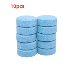 고체워셔액 (10~100ea) 발포 클리너 코인워셔 자동차 워셔액 앞유리 세정제 세차, 10개