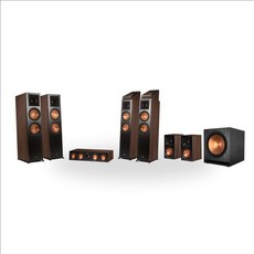 Klipsch RP-8060FA 7.1.4 Dolby Atmos 홈 시어터 시스템 - 월넛