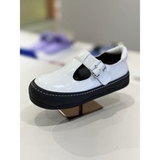[백화점정품] 슈콤마보니 로퍼 베이글 플랫 (화이트) (DG1DA22512WHT)