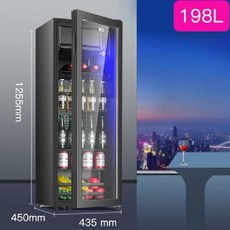 술 냉장고 가정용 주류 쇼케이스 홈파티 음료 LED 원룸, 75L 냉장 마이크로 냉동