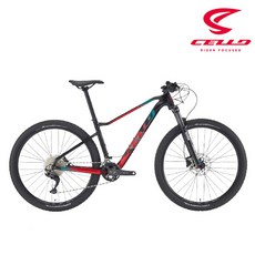 [첼로자전거] 첼로 27.5인치 XC PRO 10 22단 카본 MTB 자전거 2022, 블랙(레드),