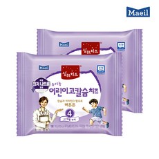 미정의 매일유업 유기농 상하치즈 4단계, 4단계 어린이고칼슘치즈, 18g, 50개