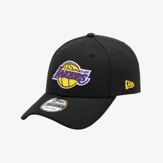 뉴에라 더 리그 LA 레이커스 볼캡 블랙 모자 캡모자
