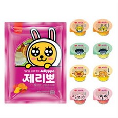 제리뽀 카카오프렌즈 40입 2봉/과자 젤리, 2세트