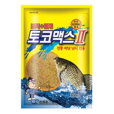 민물낚시용 전통 바닥낚시 전용 떡밥 보리 토코 맥스 2 360g, 단품, 단품