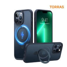 토라스 TORRAS UPRO 오스탠드 무광 아이폰 13 PRO MAX 마그네틱 케이스 블랙