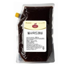 청정원 쉐프원 발사믹 드레싱 2kg, 1개