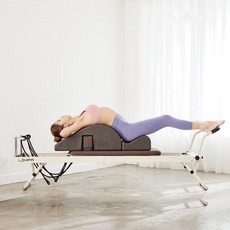 필라테스 홈 바렐 YA5000 코어 침대 큰 장비 슬라이딩 캐포머 대기구 체어 리포머, 검은 색