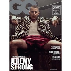 GQ UK (월간) : 2023년 03월 : 제레미 스트롱 커버