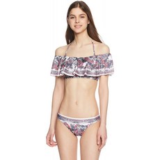 [질 스튜어트] 민족 오프 숄더 비키니 544388915 여성 핑크 일본 9 (한국 사이즈 9 호 상당)