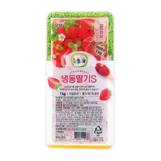 [소담푸드] 뉴뜨레 냉동딸기S 1kg / 이집트산 가당딸기 딸기청 드라이아이스포장, 14개