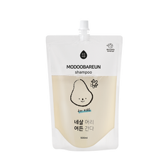 모두바른 키즈 샴푸, 키즈샴푸 리필팩 500ml 1개, 1개, 500ml