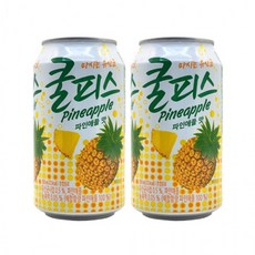 동원 쿨피스 파인애플, 350ml, 48개