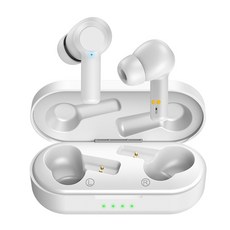 고성능 번역기 w20 스마트 번역 헤드셋 bt5.0 80+ 언어 즉석 번역 스마트 음성 마이크 지원 노래 번역 호환 고급선물용, 하얀