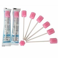 [구매대행] Zgood 100Pcs Disposable Sponge Swab for Oral Clinic Cleaning Use Pink Shipping From US Stock, 1