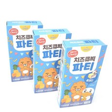 (서울우유) 치즈큐빅파티 플레인 87g, 3개