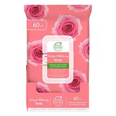 Petal Fresh Pure Brightening Rose Makeup Removing Cleansing Towelettes Gentle