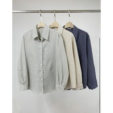 마르멜로 메스 체크 셔츠 오버핏 남방