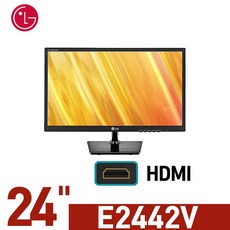 LG LED 모니터 24인치 E2442V 풀HD D-SUB DVI HDMI지원 상태A급