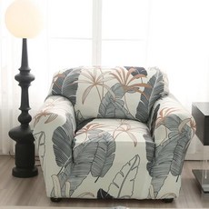 안락 의자 소파 슬립 커버 장식 탄성 스판덱스 거실 스트레치 꽃 인쇄, [01] 1-seater (90-140cm), [06] color 29