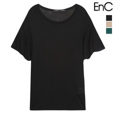 ENC EnC 네추럴 실루엣 티셔츠 ENLW92591O