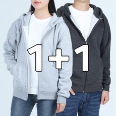 빌리언즈 겨울 후드집업 기모 1+1 빅사이즈