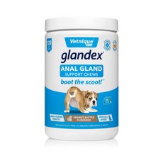  글랜덱스 강아지 항문낭 영양제 피넛버터맛 120개 유산균 똥꼬스키 냄새 glandex 