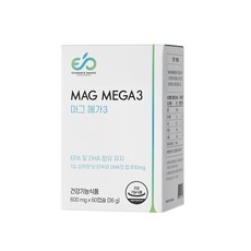 4세대 오메가3 MAG 마그메가3, 1박스, 60캡슐