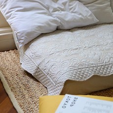 [천삼백케이] [메종드룸룸] 릴리 모달 쇼파 패드(3인용), 그레이