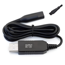 브라운 면도기 USB 충전기 시리즈 1 2 3 5 6 7 8 9 호환, 2개입