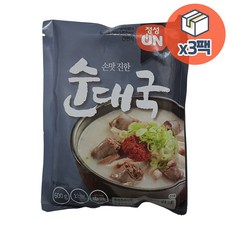 정성온 순대국 600g x 3팩, 3개