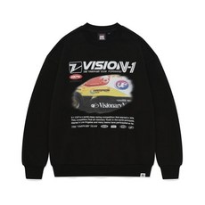 비전스트릿웨어 VISION STREETWEAR VSW V 1 Speed 크루넥 블랙 맨투맨