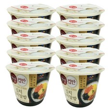 CJ제일제당 햇반 컵반 김치날치알밥, 188g, 10개