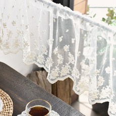 레이스롱바란스커튼
