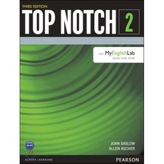 Top Notch 2 Student Book with Myenglishlab Paperback, Pearson Education ESL