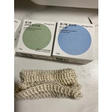 동구밭 헤어 케어 2종세트 (중건성 샴푸바 + 린스바), 바질앤베티버향+ 린스바 +순면비누망, 1개
