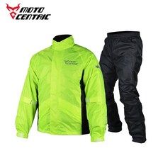 Motocentric 반사 남성 바이크 오토바이 레인 코트 재킷 방수 야외 사이클링 여성 비옷 3 가지 색상, 1개